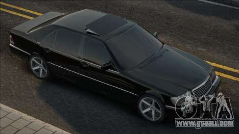 Mercedes-Benz S600 Black ver for GTA San Andreas