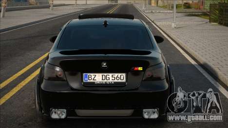 BMW M5 E60 INKS Black for GTA San Andreas