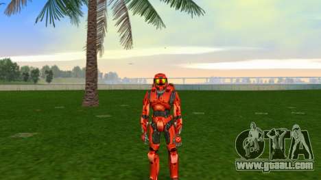 Master Chief  Red for GTA Vice City