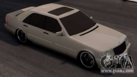 Mercedes-Benz W140 [Grey] for GTA 4