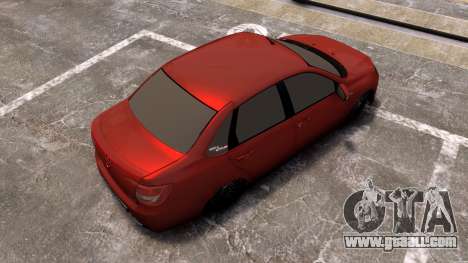 Lada Granta Sport [Red] for GTA 4