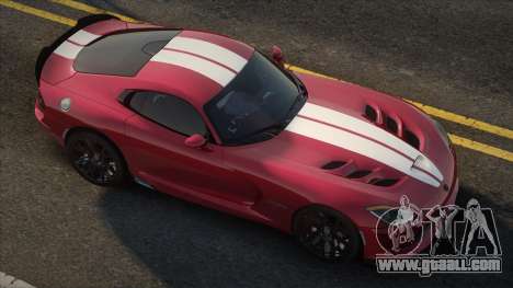 Dodge Viper GT [CCD Red] for GTA San Andreas