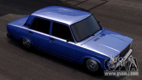 Vaz 2107 Blue for GTA 4