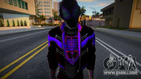 2020 SUIT VARIANT PURPLE for GTA San Andreas