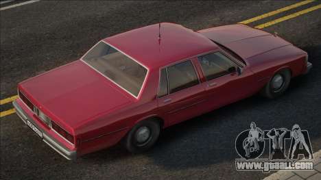 Chevrolet Caprice 1987 RED for GTA San Andreas