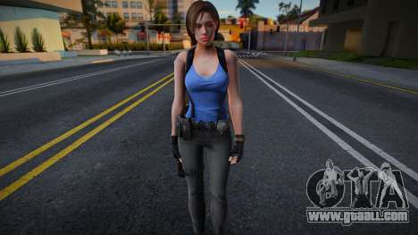 Jill Valentine [RE3 Remake Style] for GTA San Andreas