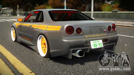 Nissan Skyline R34 G-Sports for GTA 4