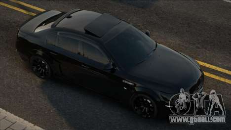 BMW M5 Gold [Black ver] for GTA San Andreas
