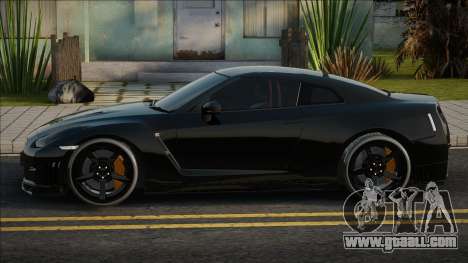 Nissan GT-R R35 [Black] for GTA San Andreas