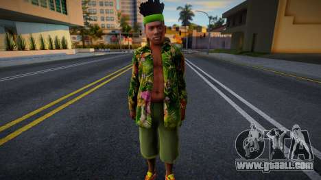 [HQ] Afro grove member for GTA San Andreas