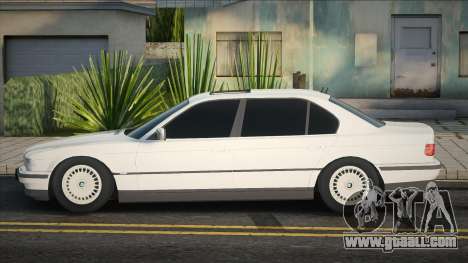 BMW 750IL [White] for GTA San Andreas