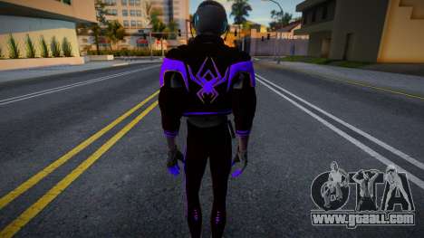 2020 SUIT VARIANT PURPLE for GTA San Andreas