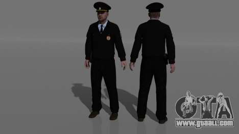 Senior Lieutenant of the Ministry of Internal Af for GTA San Andreas