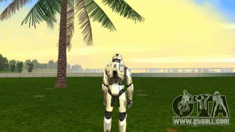 Master Chief White for GTA Vice City