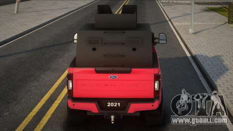 Ford Super Duty Red for GTA San Andreas