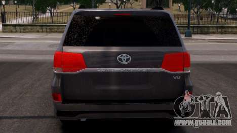 Toyota Land Cruiser V8 [Black] for GTA 4