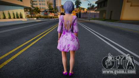 DOAXVV Shizuku - Flower Dress for GTA San Andreas