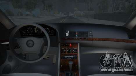 Mercedes-Benz W140 S600 [Drag] for GTA San Andreas