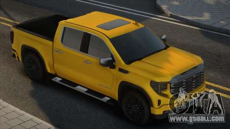 GMC Sierra Denali 2023 Ultimate Yellow for GTA San Andreas