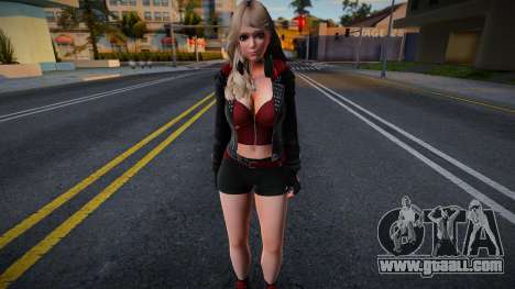 DOAXVV Amy - Crow Star Outfit v2 for GTA San Andreas