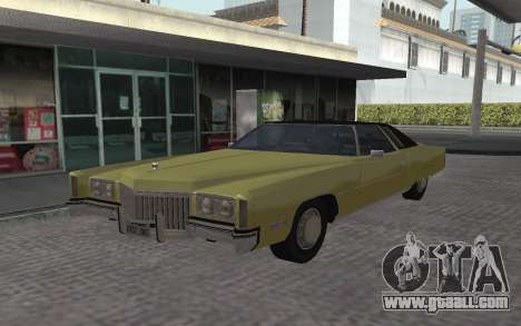 Cadillac Eldorado coupe 1972 for GTA San Andreas