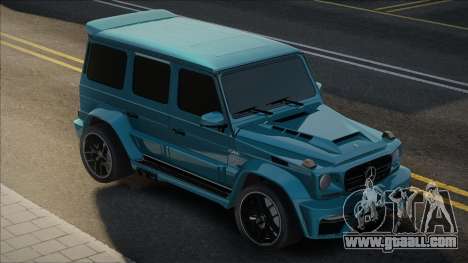 Mercedes-Benz G65 Onyx Blue Edit for GTA San Andreas