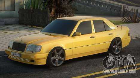 Mercedes-Benz E500 W124 KZ Plate for GTA San Andreas