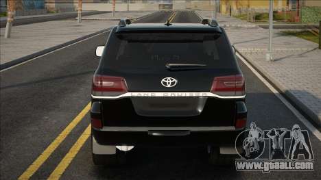 Toyota Land Cruiser 200 Black Edition for GTA San Andreas