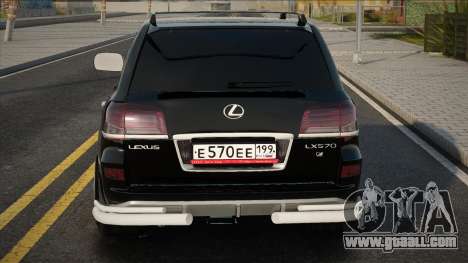 Lexus LX570 Black Edition for GTA San Andreas