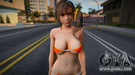 Misaki Red Bikini for GTA San Andreas