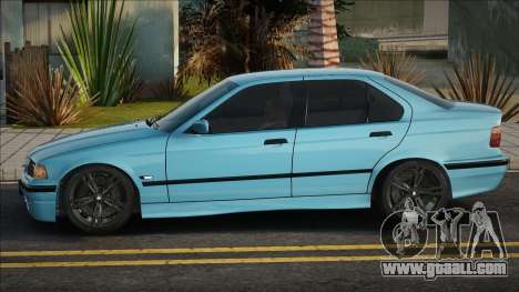 BMW E36 Blue for GTA San Andreas
