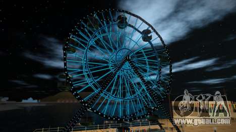 Neon Ferris Wheel for GTA San Andreas