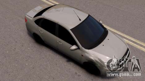 Lada Granta Grey for GTA 4