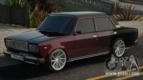 Vaz 2107 KZ Plate for GTA San Andreas