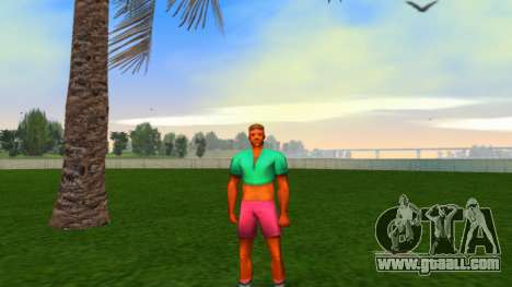 Wmysk Upscaled Ped for GTA Vice City