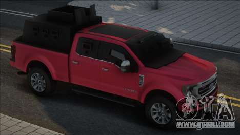 Ford Super Duty Red for GTA San Andreas