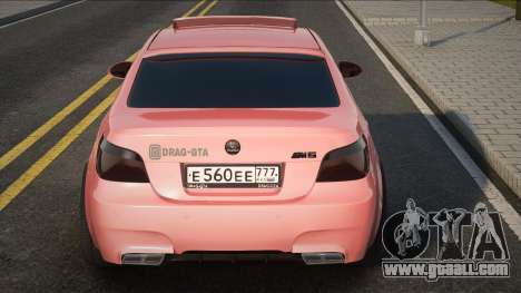 BMW M5 Pink 2.0 for GTA San Andreas