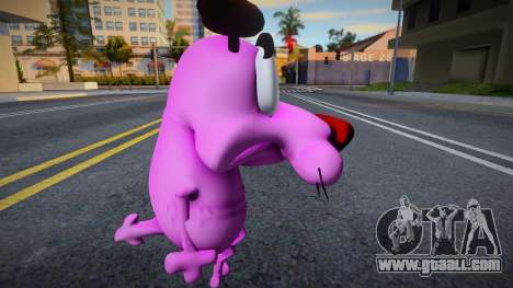 Courage The Cowardly Dog (Coraje El Perro Cobard for GTA San Andreas