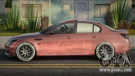 BMW M5 Sneg Zima for GTA San Andreas