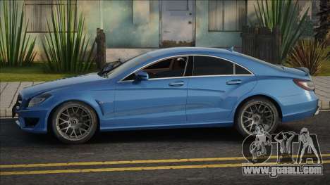 Mercedes-Benz CLS63 [Blue] for GTA San Andreas