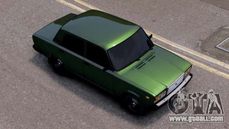 Vaz 2107 Green Metalic for GTA 4