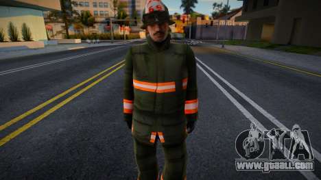 Sffd1 Upscaled Ped for GTA San Andreas