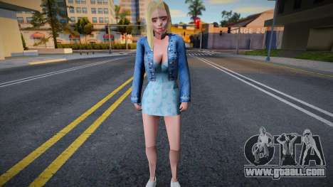 Young Dress Lady for GTA San Andreas