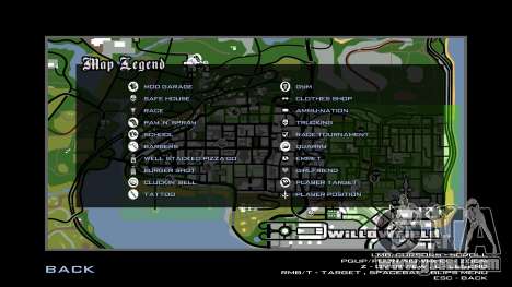 New icons in the style of GTA 4 for GTA San Andreas