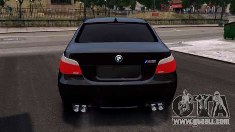 BMW M5 [Black] for GTA 4