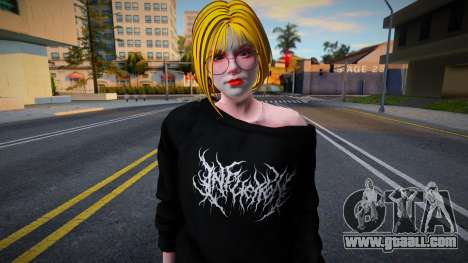 Goth Girl v1 for GTA San Andreas