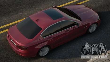 BMW 5 Red for GTA San Andreas