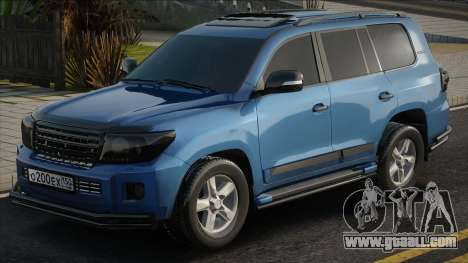 Toyota Land Cruiser 200 [Blue Ver] for GTA San Andreas