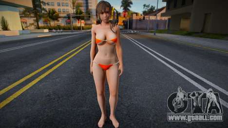 Misaki Red Bikini for GTA San Andreas