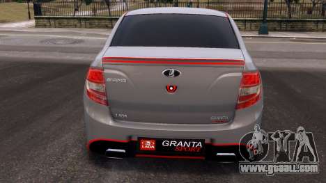 Lada Granta AMG Sport for GTA 4